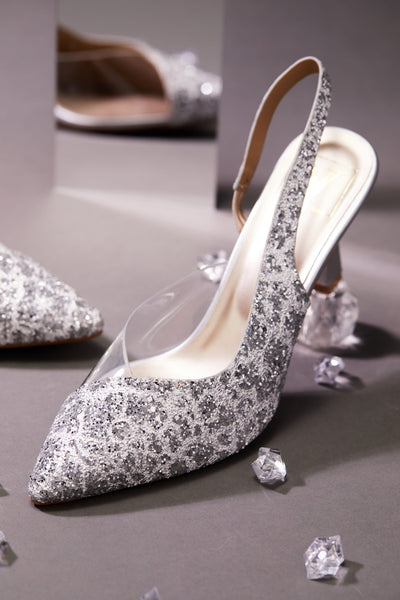 Adele Silver Heels