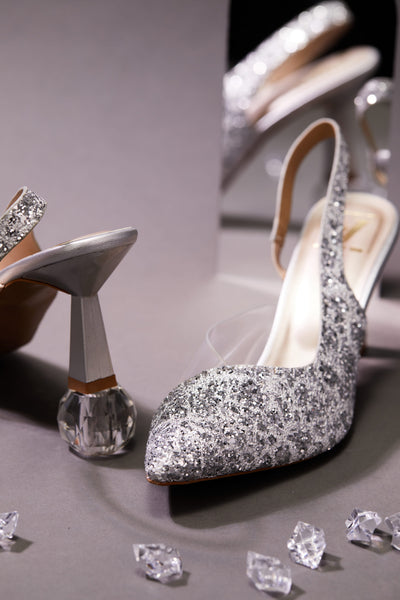 Adele Silver Heels