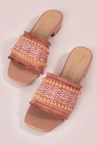 Boho Soho Nude Flats