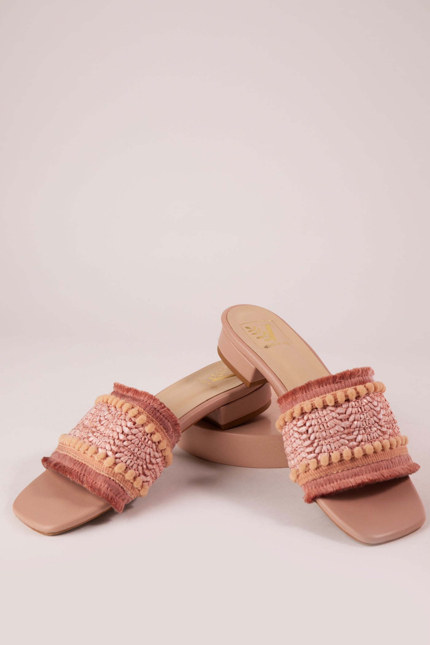 Boho Soho Nude Flats