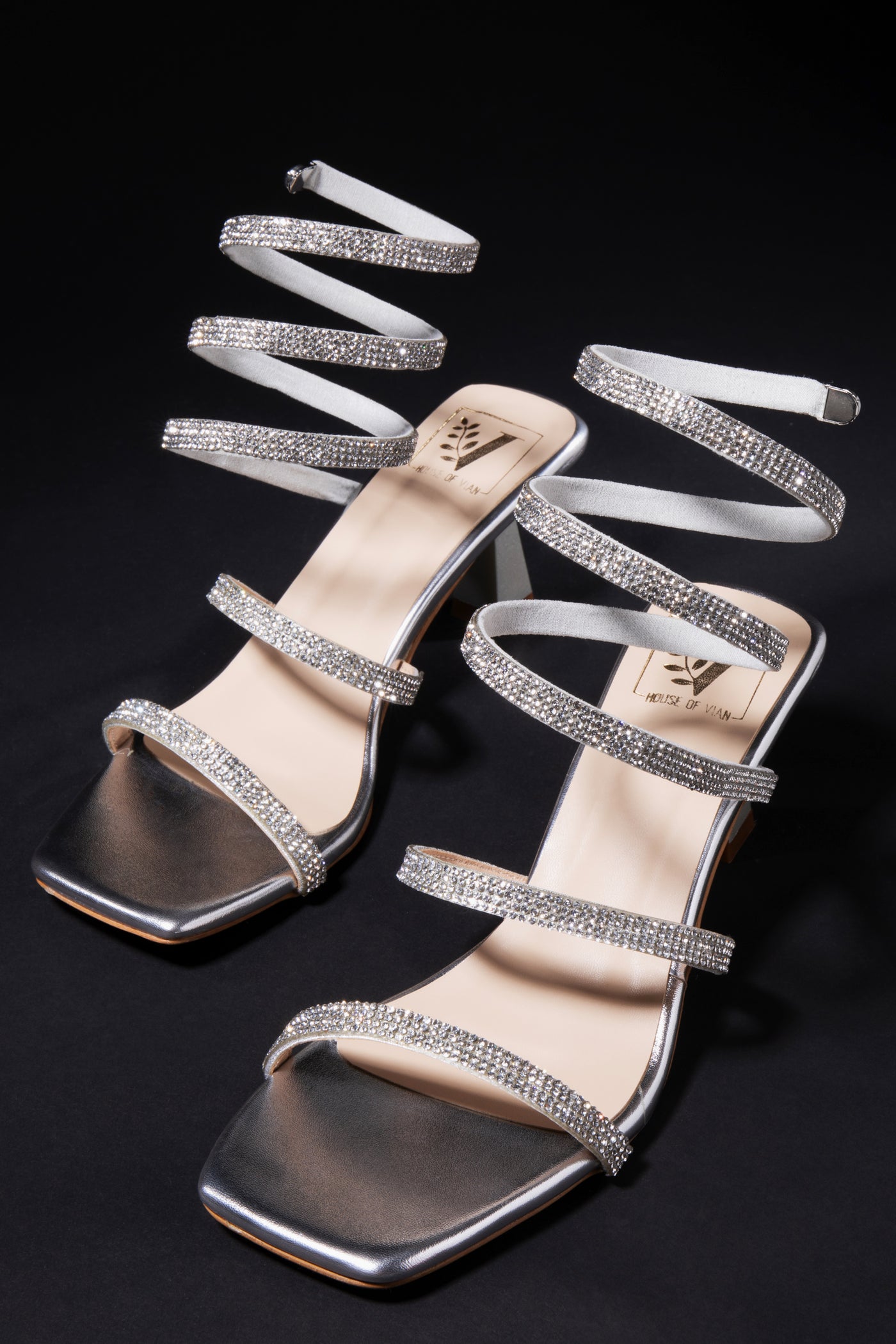 Kate Silver Heels